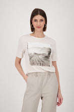 Load image into Gallery viewer, MONARI  T Shirt with rhinestones.  'Road Trip'          808934
