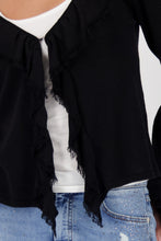 Load image into Gallery viewer, MONARI Jacket/Cardigan with Ruffles.                     808979
