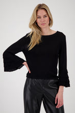 Load image into Gallery viewer, MONARI   Pullover with Flounce Sleeves....    809015
