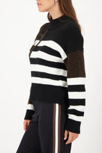 Load image into Gallery viewer, MONARI Stripped Sweater.........  809475
