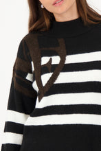 Load image into Gallery viewer, MONARI Stripped Sweater.........  809475
