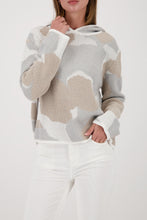Load image into Gallery viewer, MONARI Cloud Jacquard Sweater.      809639
