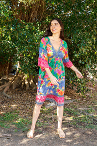 LULA SOUL Kailua Dress.    Multi.