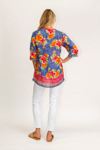 LULA SOUL Kailua Tunic.       Ocean