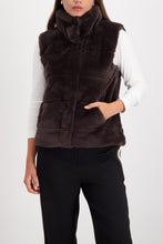 Load image into Gallery viewer, MONARI     Faux Fur Waistcoat.                      809280
